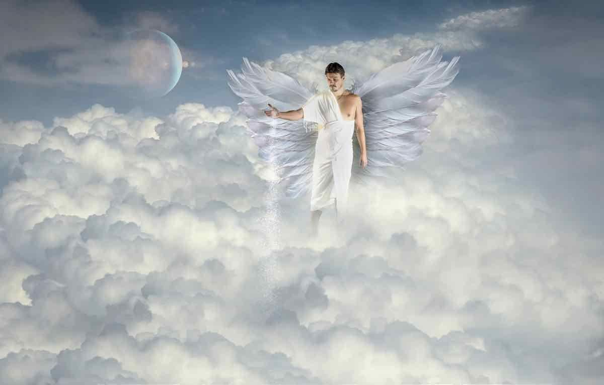 Ангел в небе | Пикабу