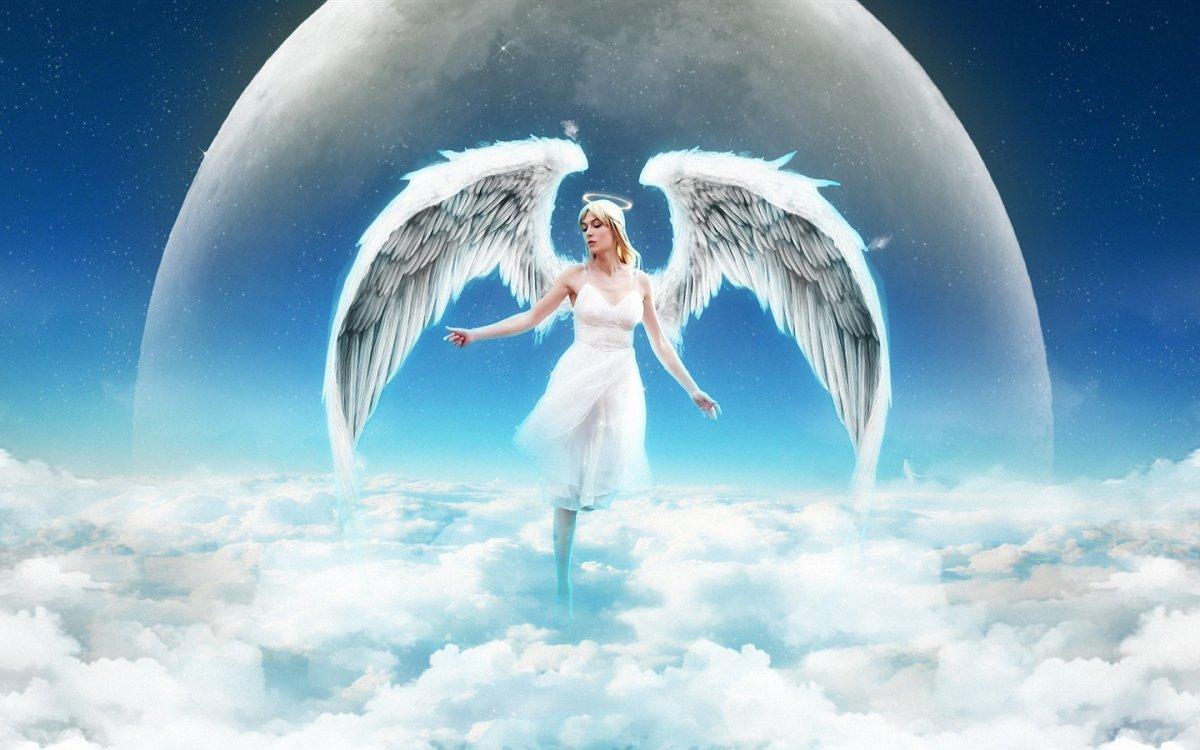 Ангел на небесах - 74 фото