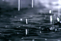 Радуга анимация, дождь 2 | Дождь, Мрачные места, Дождь за окном