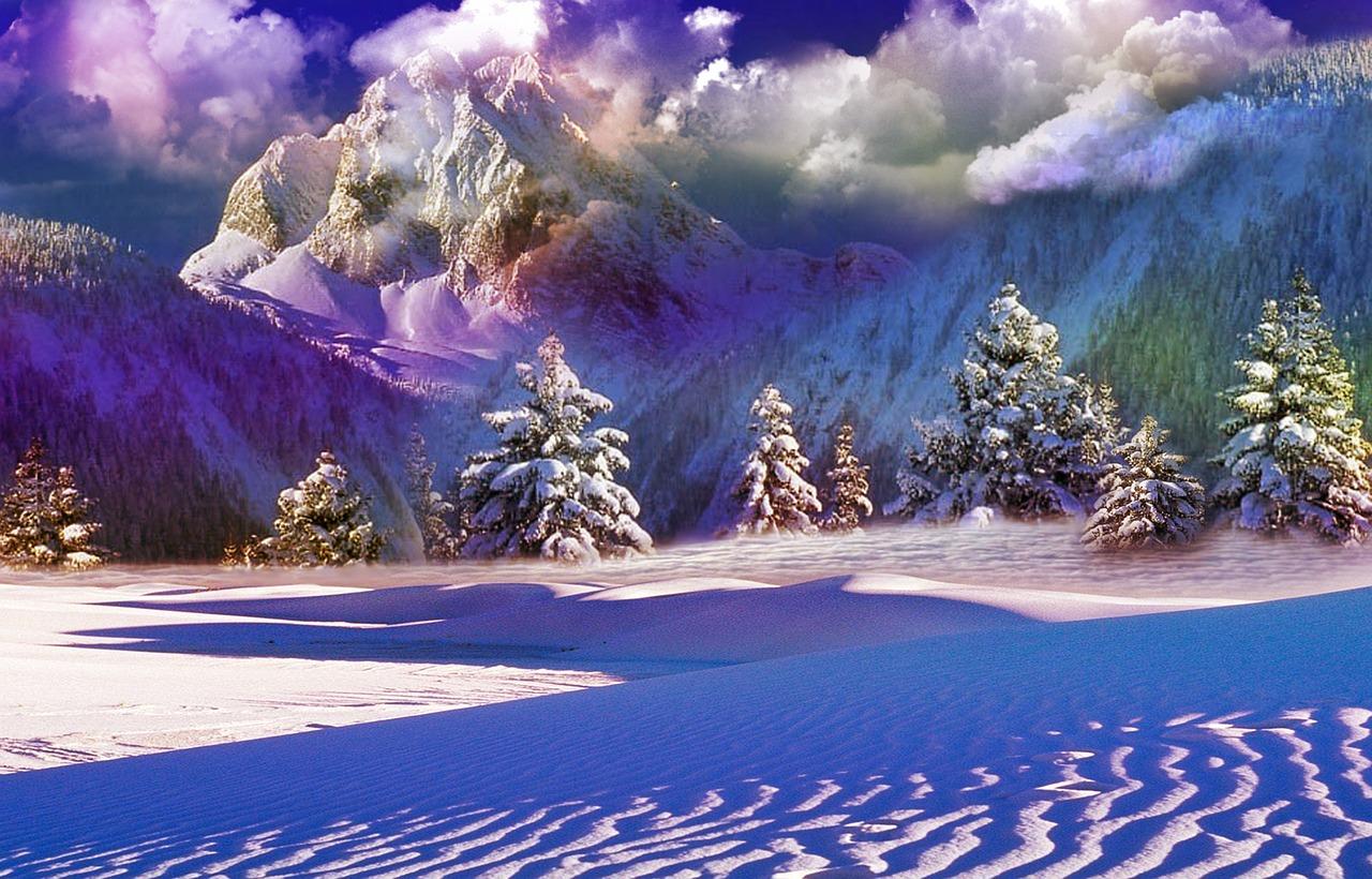 Зима Зимний Пейзаж Снег Задний - Бесплатное фото на Pixabay - Pixabay