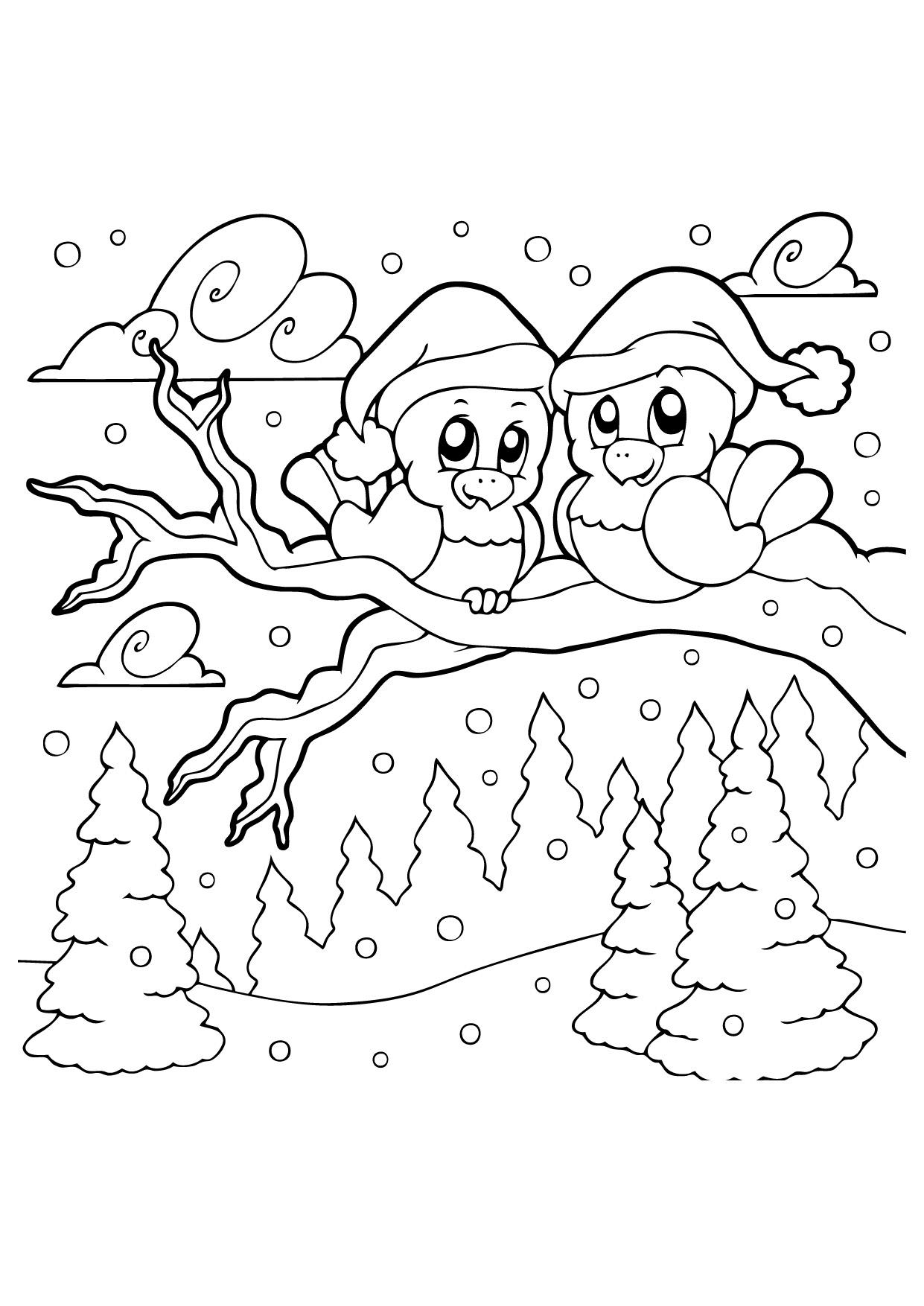 Рисунок Зима 1 Класс (49 Фото)
