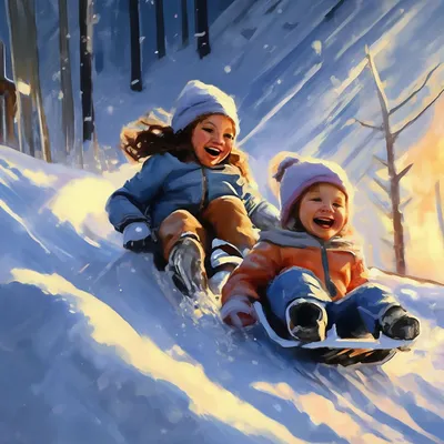 Сказка о Зиме и зимнем волшебстве | Добрые короткие детские сказки на ночь  | Дзен