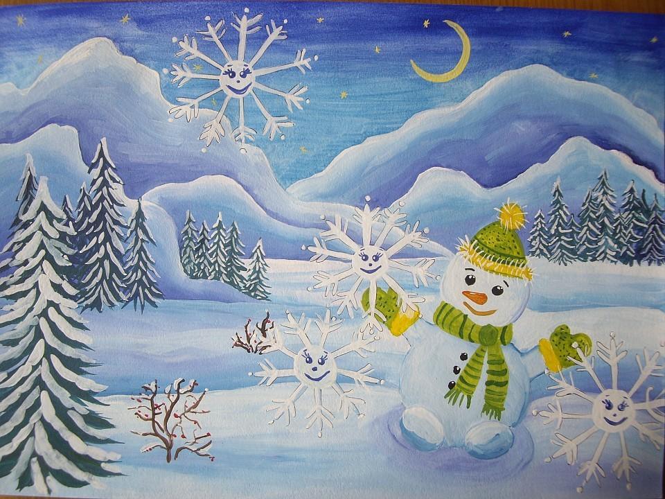 Дети играют в снегу на фоне рекламы, Рекламный фон, зима, снежинка фон  картинки и Фото для бесплатной загрузки