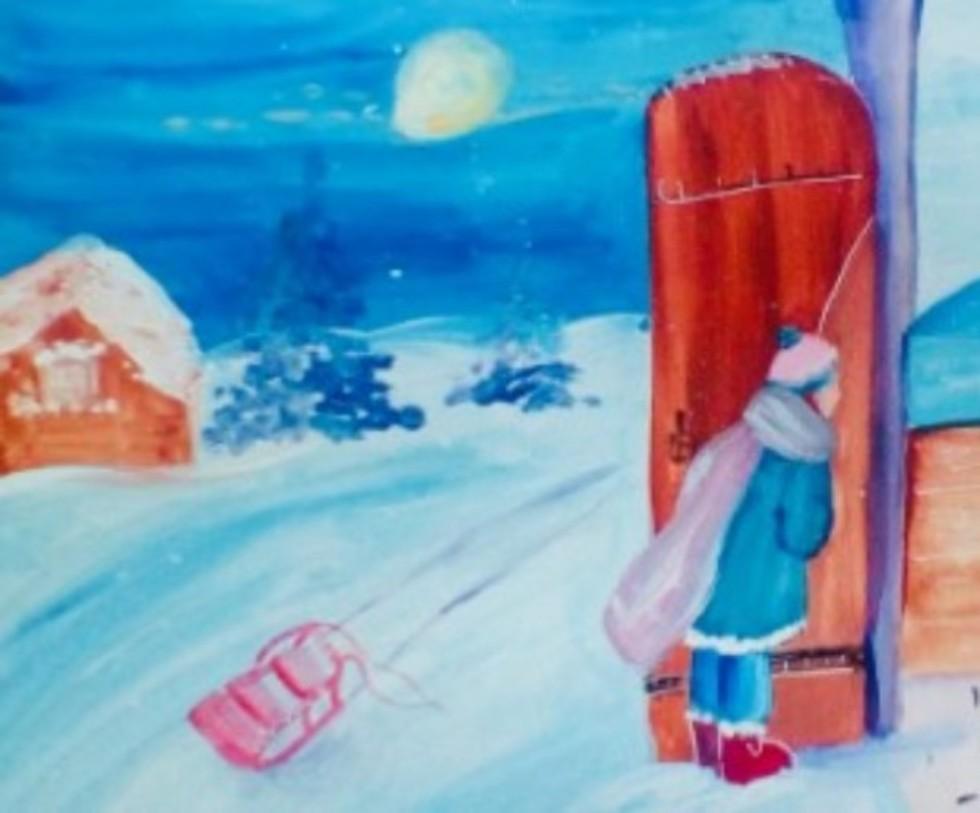 Конкурс детского рисунка 'Зимушка-зима'
