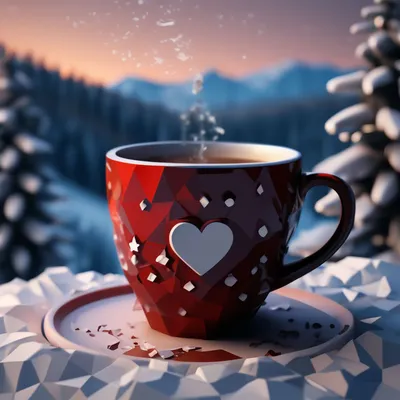 чашка кофе зимним утром :: Юлия Люлькина – Социальная сеть ФотоКто