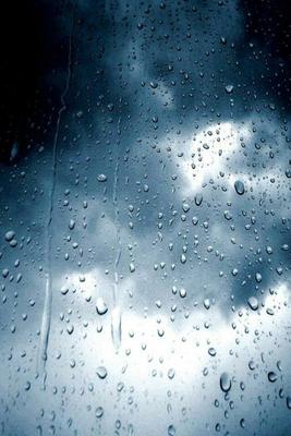 Дождь фон hd 8k обои стоковое фотографическое изображение | Премиум Фото