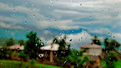 Дождь с грозой рисунок - 53 фото