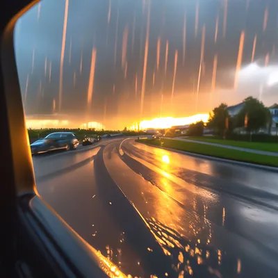 Вид из окна автомобиля Синяя машина впереди Дождь. Спады на стекло Стоковое  Изображение - изображение насчитывающей свеже, корабль: 159702587