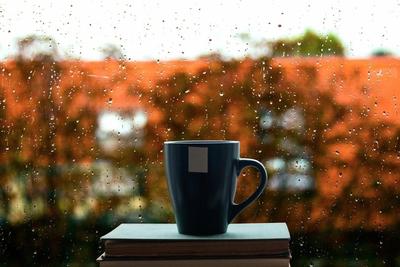 Доброе утро дождь» — создано в Шедевруме