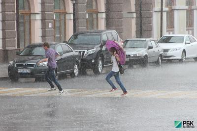 Ноябрьский шторм: в Казани из-за непогоды отключились светофоры — РБК