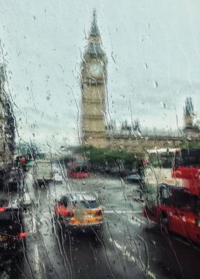 Пазл «Дождь в Лондоне» из 391 элементов | Собрать онлайн пазл №169582