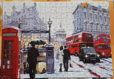 Картина «Дождь в Лондоне», Ольга Дарчук - Jose Art Gallery