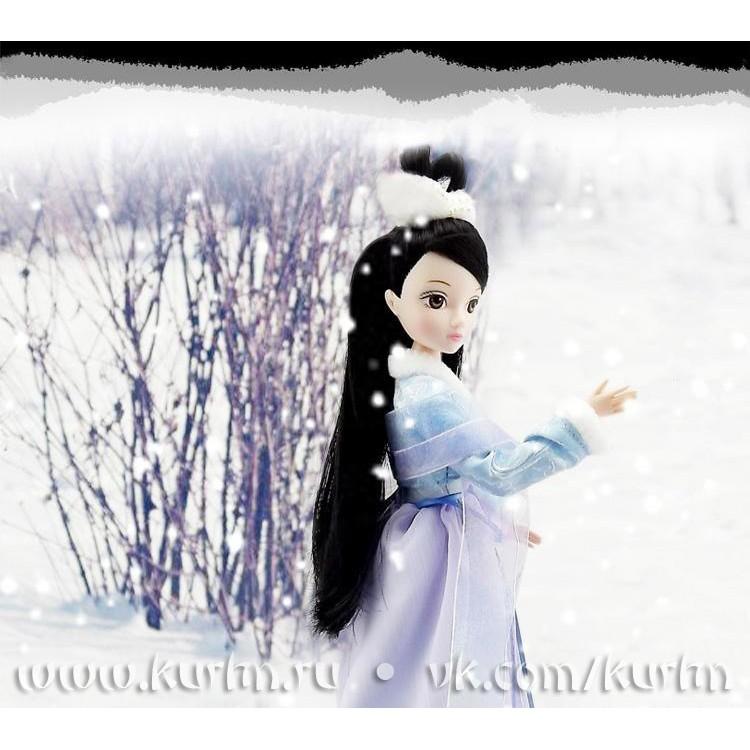 фея зимы перевода 3D на белизне Стоковое Фото - изображение насчитывающей  молодо, изолировано: 80188682