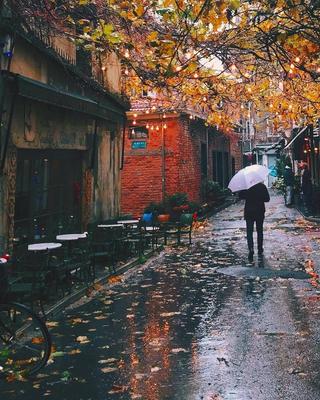 ⬇ Скачать картинки Город дождь, стоковые фото Город дождь в хорошем  качестве | Depositphotos