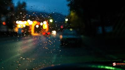 Ночные улицы во время дождя непередаваемо прекрасны