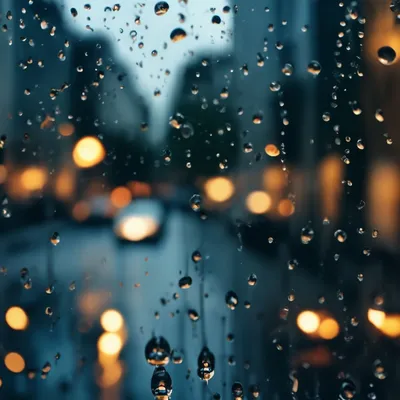 Дождь за стеклом» — создано в Шедевруме