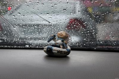 Дождь за окном машины - 42 фото