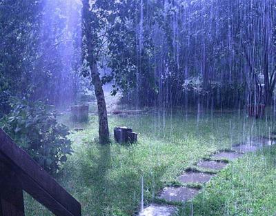 Дождь дождь идет летом и радуга …» — создано в Шедевруме