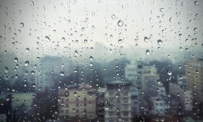 Скачать обои дождь, окно, поручень, rain, window разрешение 1920x1080 #4258
