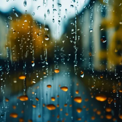 Дождь за окном - 67 фото