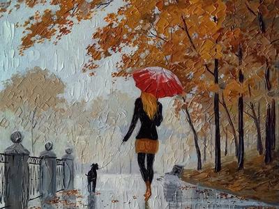 Скачать картинки Женщина дождь осень, стоковые фото Женщина дождь осень в  хорошем качестве | Depositphotos