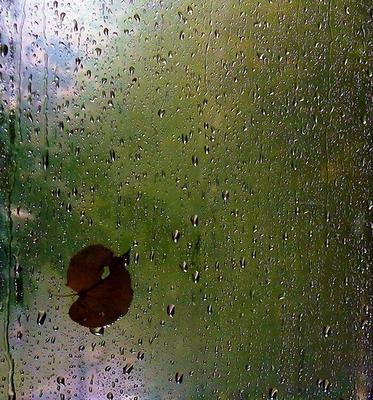 За окном было сумрачно, шёл дождь…» — создано в Шедевруме