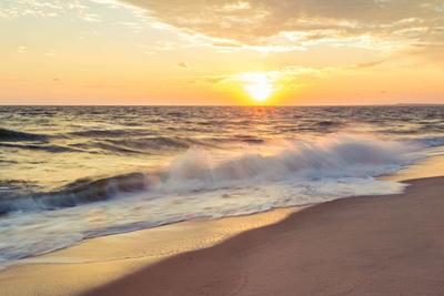 Рассвет, восход солнца, солнце, море, природа, вода, ландшафт Стоковое Фото  - изображение насчитывающей солнце, закат: 30673324