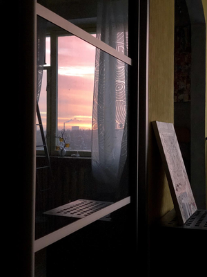 Рассвет из окна дома (43 фото) - фото - картинки и рисунки: скачать  бесплатно