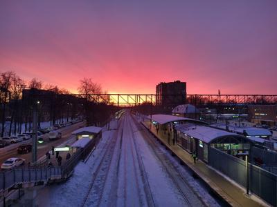 Розовый рассвет в Новосибирске: 17 ярких фото невероятно красивого восхода  Солнца