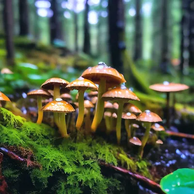 Как быстро появляются грибы после дождя в середине осени | FTimes | Дзен