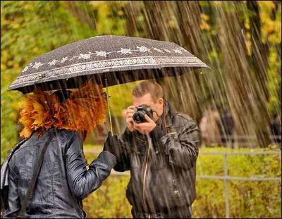 Что нужно знать о фотосессии под дождем?