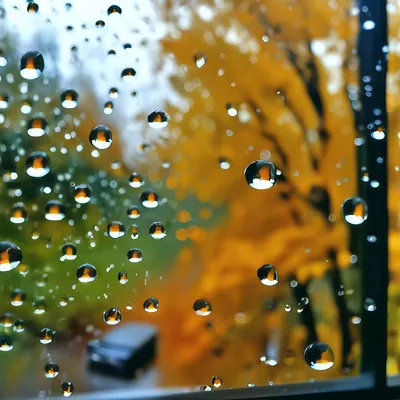 Капли Дождя На Окне - Вертикальные Стоковые Фотографии | FreeImages
