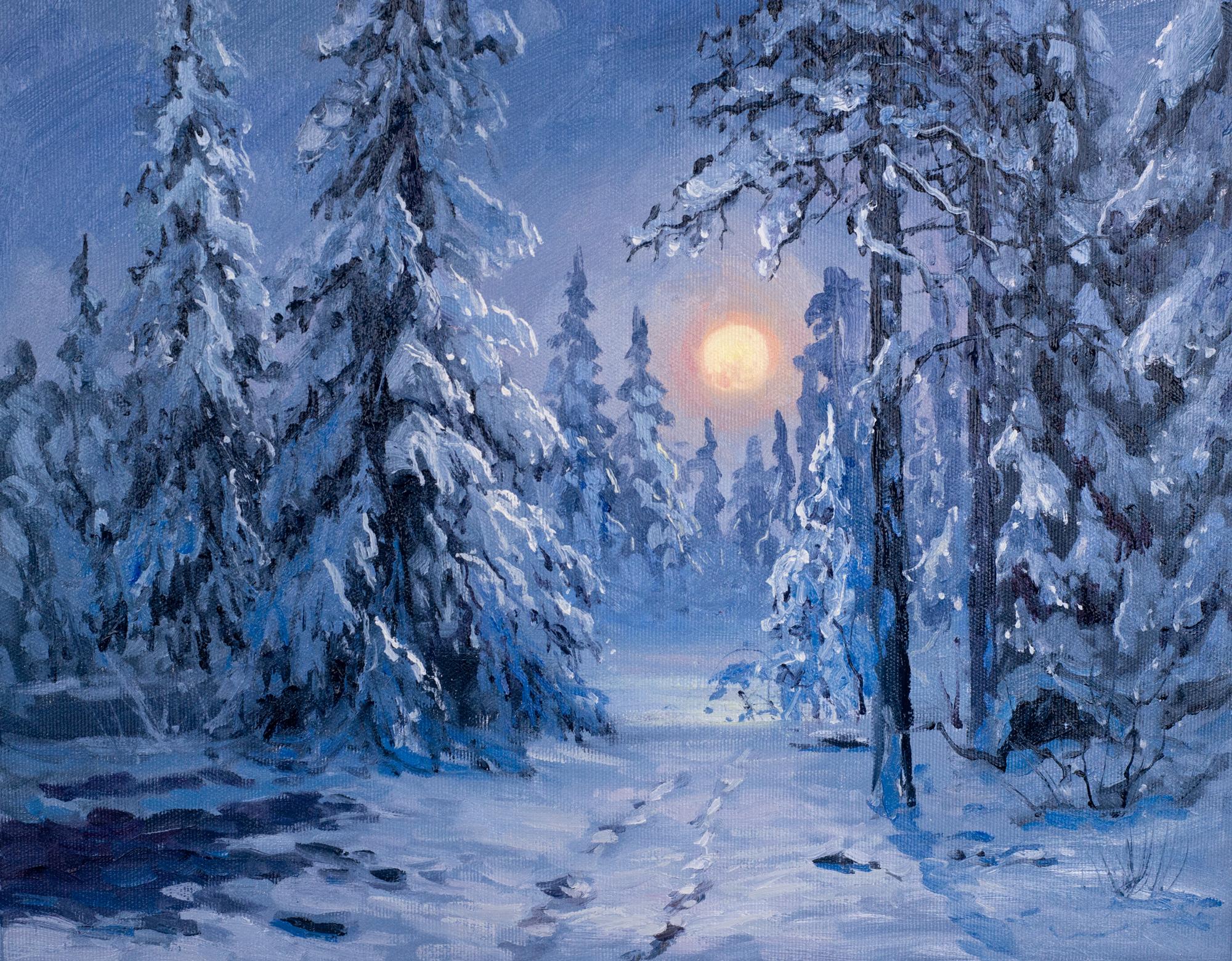 Деревья зимой покрыты снегом Стоковые фотографии, картинки, все без  лицензионных отчислений - Envato Elements