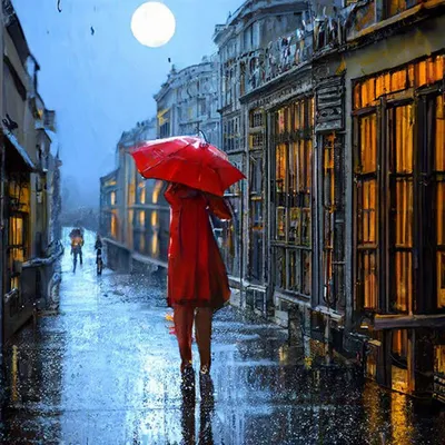 Картинки женщина дождь зонт (63 фото) » Картинки и статусы про окружающий  мир вокруг