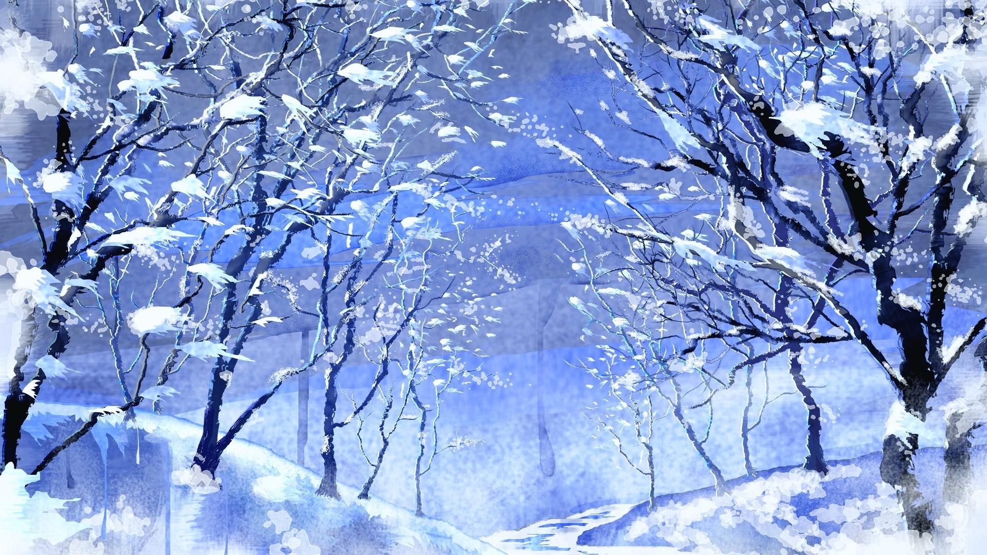 Зима - In winter - обои живые