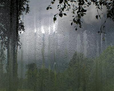 Дождь. Лето. Река. Картина в стиле…» — создано в Шедевруме