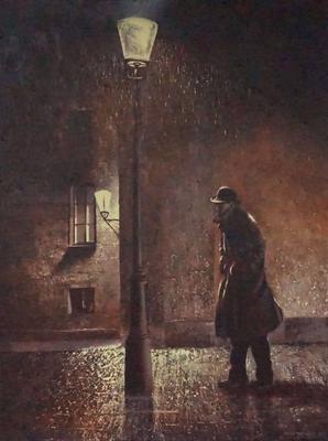 Одиночество в дождь - Jacek Łoziński | TouchofArt