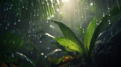 Дождь в лесу города Бразилии Вольта Redonda. Стоковое Фото - изображение  насчитывающей джунгли, свеже: 207502964