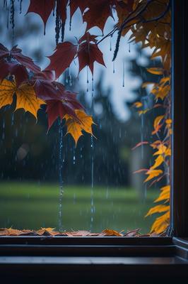 Картинки дождь за окном