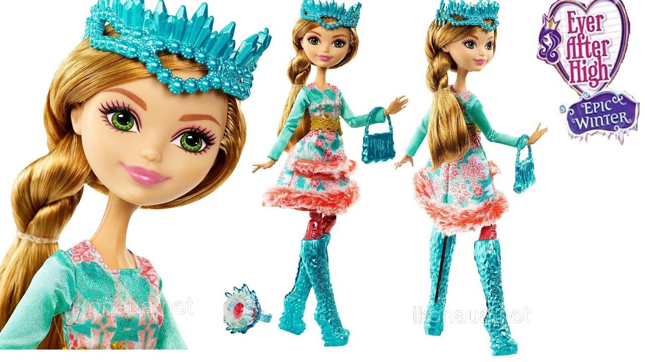 Кукла Ever After High - Заколдованная зима - Меделин Хеттер от Mattel,  DPG87-DPP79 - купить в интернет-магазине ToyWay