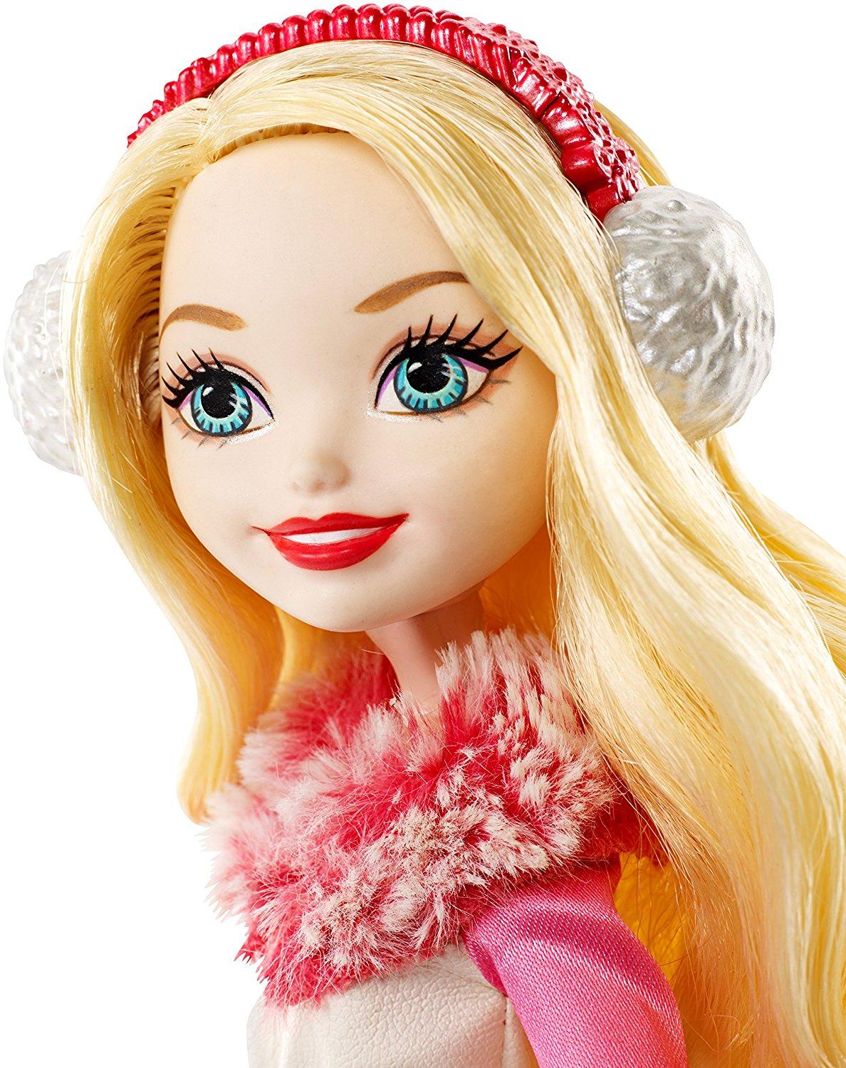 Кукла из серии Ever After High Заколдованная зима - Эппл Вайт от Mattel,  DPG88-DPP79 - купить в интернет-магазине ToyWay