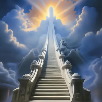 Лестница в небо» — создано в Шедевруме