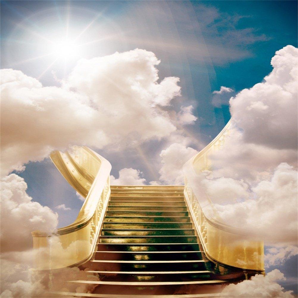 Heavens gate to heaven end of life. Stairway to Heaven. Religious  background. Generate Ai. 22621458 Stock Photo at Vecteezy
