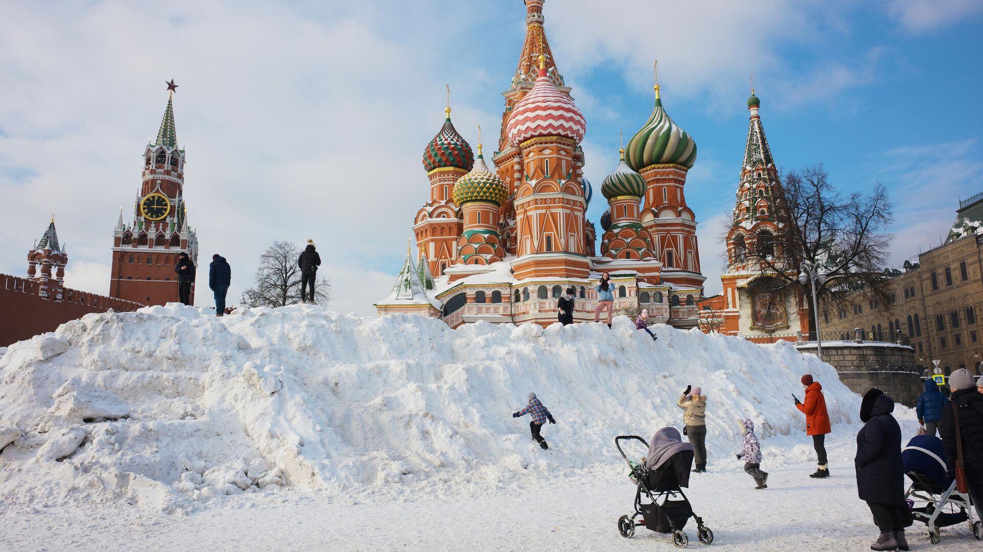 Прошедшая зима в Москве оказалась на градус холоднее нормы - РИА Новости,  28.02.2021