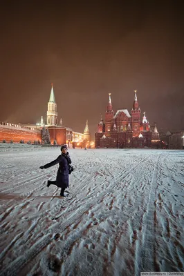 В Москве зимой - звезды на снегу!» — создано в Шедевруме