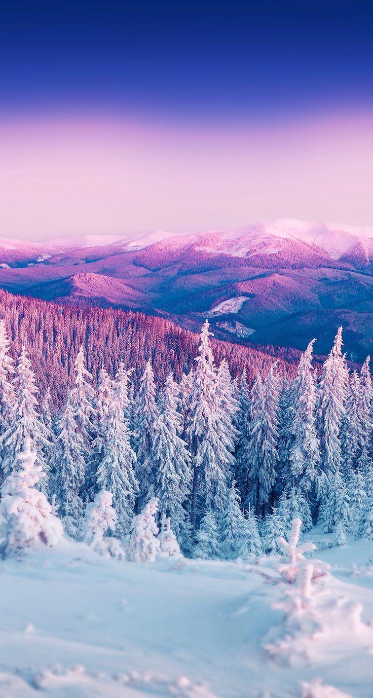 Картинки на фон телефона зима фотографии