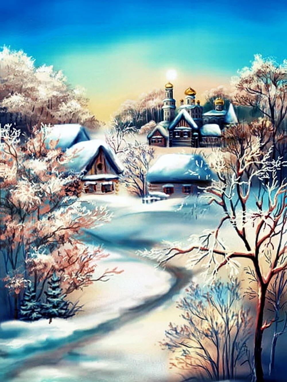 Картинка Winter Sunshine на телефон iPhone 6 Plus