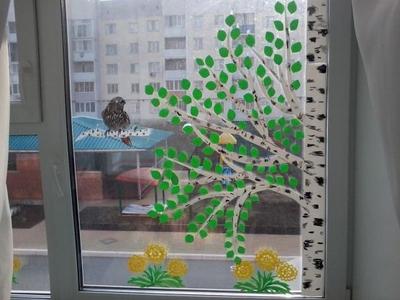 Весенняя декорация окна / Полезные статьи / Криворожский оконный