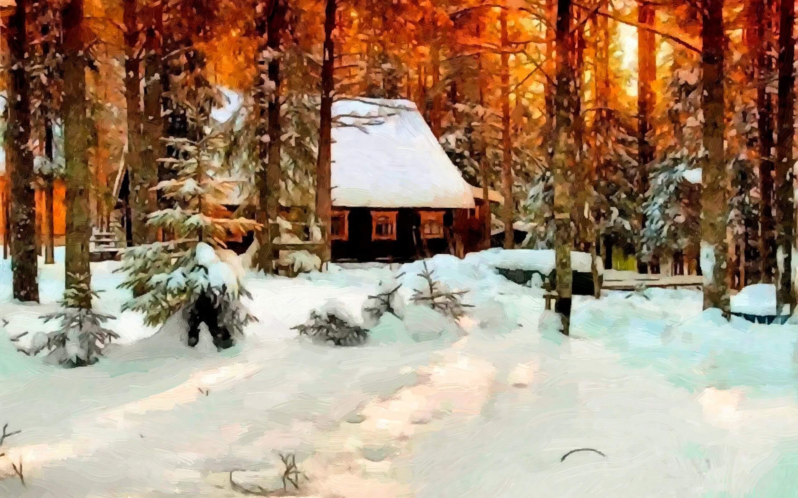 Обои на рабочий стол природа зима » Картинки и фотографии дизайна квартир,  домов, коттеджей