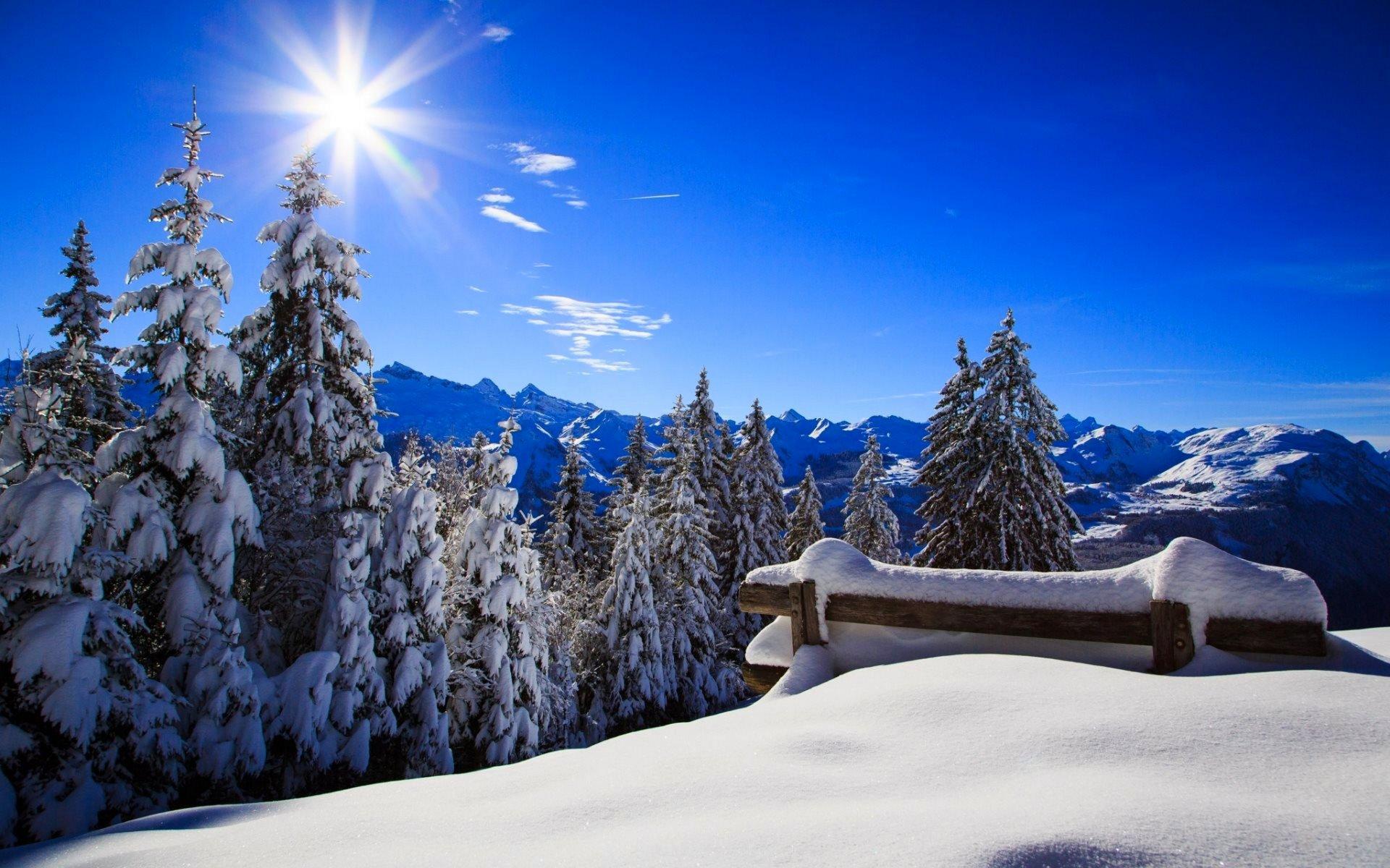 Природа зима картинки на рабочий стол - 67 фото